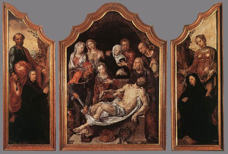 HEEMSKERCK, Maerten van Lamentation of Christ sg